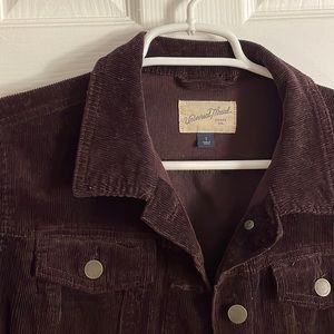 Universal Thread plum corduroy shacket